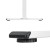 Artiss 120CM White Motorised Standing Desk with Dual-Motor, Adjustable Metal Frame & Smooth Glossy Desktop