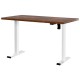 Artiss 140cm Motorised Sit-Stand Desk in Rustic Brown - Adjustable Height, Eco-Friendly, Quiet Operation