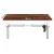 Artiss 140cm Motorised Sit-Stand Desk in Rustic Brown - Adjustable Height, Eco-Friendly, Quiet Operation