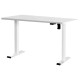 Artiss Motorised Sit Stand Desk, Particle Board, 120cm, White, Adjustable Height, Ergonomic Home Office Solution