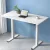 Artiss Motorised Standing Desk, Particleboard, 140cm, White, Adjustable Height, Sit Stand, Home Office Solution
