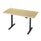 Artiss Motorised Standing Desk, Dual Motor, White Oak, 140cm, Adjustable Height, Ergonomic Workspace Solution