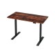 Artiss Motorised Standing Desk, Dual Motor, Rustic Brown, 120cm, Adjustable Height, Ergonomic, Quiet Operation
