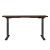 Artiss Motorised Standing Desk, Rustic Brown, 140cm, Dual Motor Height Adjustable Frame, Eco-Friendly, Quiet Operation