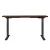 Artiss Motorised Standing Desk, Rustic Brown, 140cm, Dual Motor Height Adjustable Frame, Eco-Friendly, Quiet Operation