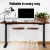 Artiss Motorised Standing Desk, Dual Motor, Walnut Finish, 120cm, Adjustable Height, Ergonomic Workspace Solution