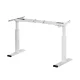 Artiss Motorised Standing Desk Frame, Dual Motor, White, Adjustable 110-170cm, Ergonomic Height Control System