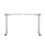 Artiss Motorised Standing Desk Frame, Dual Motor, White, Adjustable 110-170cm, Ergonomic Height Control System