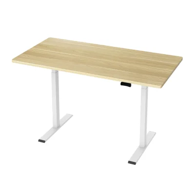 Artiss Motorised Standing Desk, Dual Motor, Particle Board, 140CM, White Oak, Adjustable Height, Eco-Friendly Artiss Motorised Standing Desk, Dual Motor, Particle Board, 140CM, White Oak, Adjustable Height, Eco-Friendly