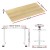 Artiss Motorised Standing Desk, Dual Motor, Particle Board, 140CM, White Oak, Adjustable Height, Eco-Friendly