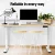 Artiss Motorised Standing Desk, Dual Motor, Particle Board, 140CM, White Oak, Adjustable Height, Eco-Friendly Artiss Motorised Standing Desk, Dual Motor, Particle Board, 140CM, White Oak, Adjustable Height, Eco-Friendly