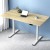 Artiss Motorised Standing Desk, Dual Motor, Particle Board, 140CM, White Oak, Adjustable Height, Eco-Friendly