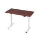 Artiss Motorised Standing Desk, Particle Board, 120CM, Walnut, Adjustable Height, Dual Motor, Ergonomic Office