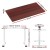 Artiss Motorised Standing Desk, Particle Board, 120CM, Walnut, Adjustable Height, Dual Motor, Ergonomic Office