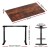 Artiss Standing Desk 140cm Rustic Brown Dual Motor Electric Height Adjustable Sit Stand Desk, Metal Frame, Eco-Friendly