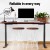 Artiss Motorised Electric Standing Desk, Metal Frame, Walnut Finish, 120cm, Dual Motors, Adjustable Height