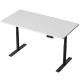 Artiss Motorised Electric Standing Desk, Dual Motor, Metal Frame, 140cm, White, Adjustable Height, Eco-Friendly