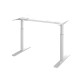 Artiss Dual Motor Motorised Standing Desk Frame, Adjustable Height, 125KG Load Capacity, White, Quiet Operation