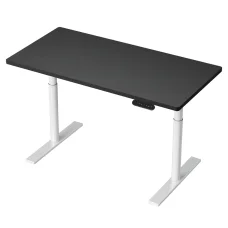 Artiss Motorised Electric Standing Desk, Metal Frame, 120CM, Black, Dual Motors, Adjustable Height, Eco-Friendly