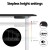 Artiss Motorised Electric Standing Desk, Metal Frame, 140CM, Black, Dual Motor, Adjustable Height, Eco-Friendly