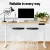 Artiss Standing Desk Motorised Electric Dual Motor 120cm White Oak, Height Adjustable, Digital Control, Eco-Friendly