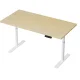 Artiss Motorised Electric Dual Motor Standing Desk 140CM White Oak - Adjustable Height, Eco-Friendly, Quiet Operation