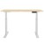 Artiss Motorised Electric Dual Motor Standing Desk 140CM White Oak - Adjustable Height, Eco-Friendly, Quiet Operation