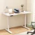 Artiss Motorised Standing Desk Dual Motor 120cm White Pine Adjustable Height, Timer, Memory Settings