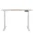 Artiss Motorised Standing Desk Dual Motor 120cm White Pine Adjustable Height, Timer, Memory Settings