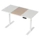Artiss Motorised Standing Desk Dual Motor 120cm White Pine Adjustable Height, Timer, Memory Settings