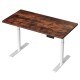 Artiss Motorised Electric Standing Desk, Dual Motors, 120CM, Rustic Brown, Adjustable Height, Eco-Friendly