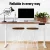 Artiss Dual Motor Electric Standing Desk 140CM, Rustic Brown - Adjustable Height, Quiet Operation, Eco-Friendly