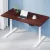 Artiss Motorised Electric Standing Desk, Metal Frame, 120CM, Walnut, Dual Motors, Height Adjustable, Eco-Friendly