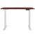Artiss Motorised Standing Desk, Metal Frame, Walnut, 140CM, Dual Motors, Adjustable Height, Eco-Friendly Design
