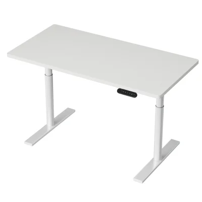 Artiss Motorised Standing Desk, Metal Frame, White, 120CM, Dual Motor, Height Adjustable, Eco-Friendly, Quiet Operation