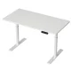 Artiss Motorised Standing Desk, Metal Frame, White, 120CM, Dual Motor, Height Adjustable, Eco-Friendly, Quiet Operation