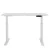 Artiss Motorised Standing Desk, Metal Frame, White, 120CM, Dual Motor, Height Adjustable, Eco-Friendly, Quiet Operation