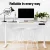Artiss Motorised Standing Desk, Metal Frame, White, 120CM, Dual Motor, Height Adjustable, Eco-Friendly, Quiet Operation