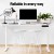 Artiss Motorised Electric Standing Desk, Metal Frame, 140CM, White, Dual Motors, Adjustable Height, Eco-Friendly
