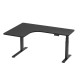 Artiss Standing Desk L-Shape Motorised Metal Frame 160CM Black - Adjustable Height, Dual-Motor, Easy Assembly