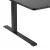 Artiss Standing Desk L-Shape Motorised Metal Frame 160CM Black - Adjustable Height, Dual-Motor, Easy Assembly