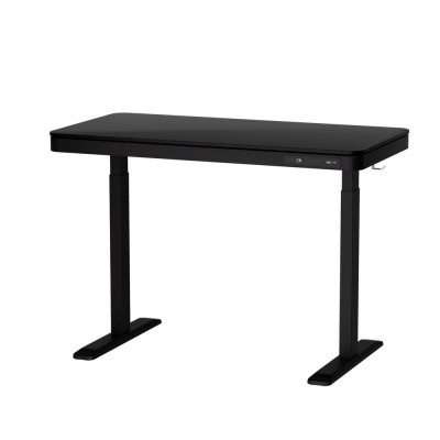 Artiss Electric Dual Motor Standing Desk with Drawer, Height Adjustable, 120CM Black, USB Ports, Quiet Operation Artiss Electric Dual Motor Standing Desk with Drawer, Height Adjustable, 120CM Black, USB Ports, Quiet Operation