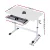 Artiss Manual Standing Desk 100CM White - Height Adjustable Workstation with Hand Crank, Drawer, MDF Board, 61-81.5cm