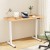Artiss 120CM Electric Standing Desk, Height Adjustable 73-118CM, Single Motor, Steel Frame, Home Office Computer Desk