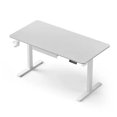Artiss 140cm Electric Standing Desk - Adjustable Height 72-121cm, Motorised with Drawer & Cable Management System