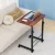 Artiss Adjustable 60CM Dark Wood Laptop Desk Table - Portable, Lightweight, 360° Rotating, H-Frame, MDF Board