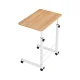 Artiss Adjustable Laptop Desk Table 60CM - Light Wood, Portable & Lightweight, Height Adjustable, 360° Rotating Stand