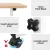Artiss Adjustable Laptop Desk Table 60CM - Light Wood, Portable & Lightweight, Height Adjustable, 360° Rotating Stand