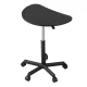 Artiss Portable Laptop Desk, Height Adjustable, 360° Rotating Stand, 60CM Black, Steel & Nylon Frame, Caster Wheels