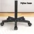 Artiss Portable Laptop Desk, Height Adjustable, 360° Rotating Stand, 60CM Black, Steel & Nylon Frame, Caster Wheels